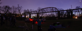 Telescopes at Shelby Bottoms