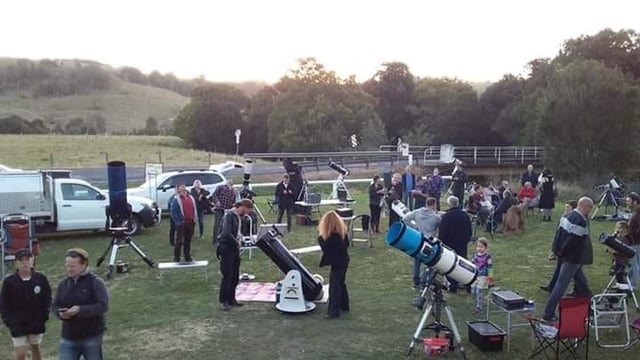 Telescopes at Shelby Bottomes
